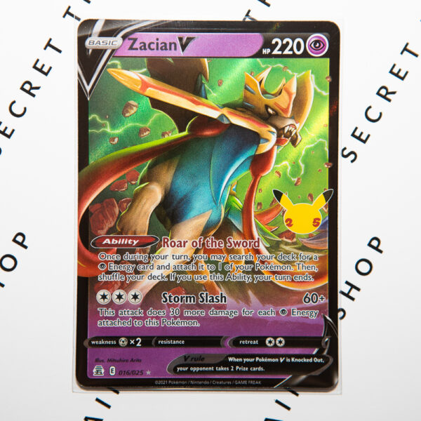 Zacian V 16/25 | Ultra Rare - Full Art Holo